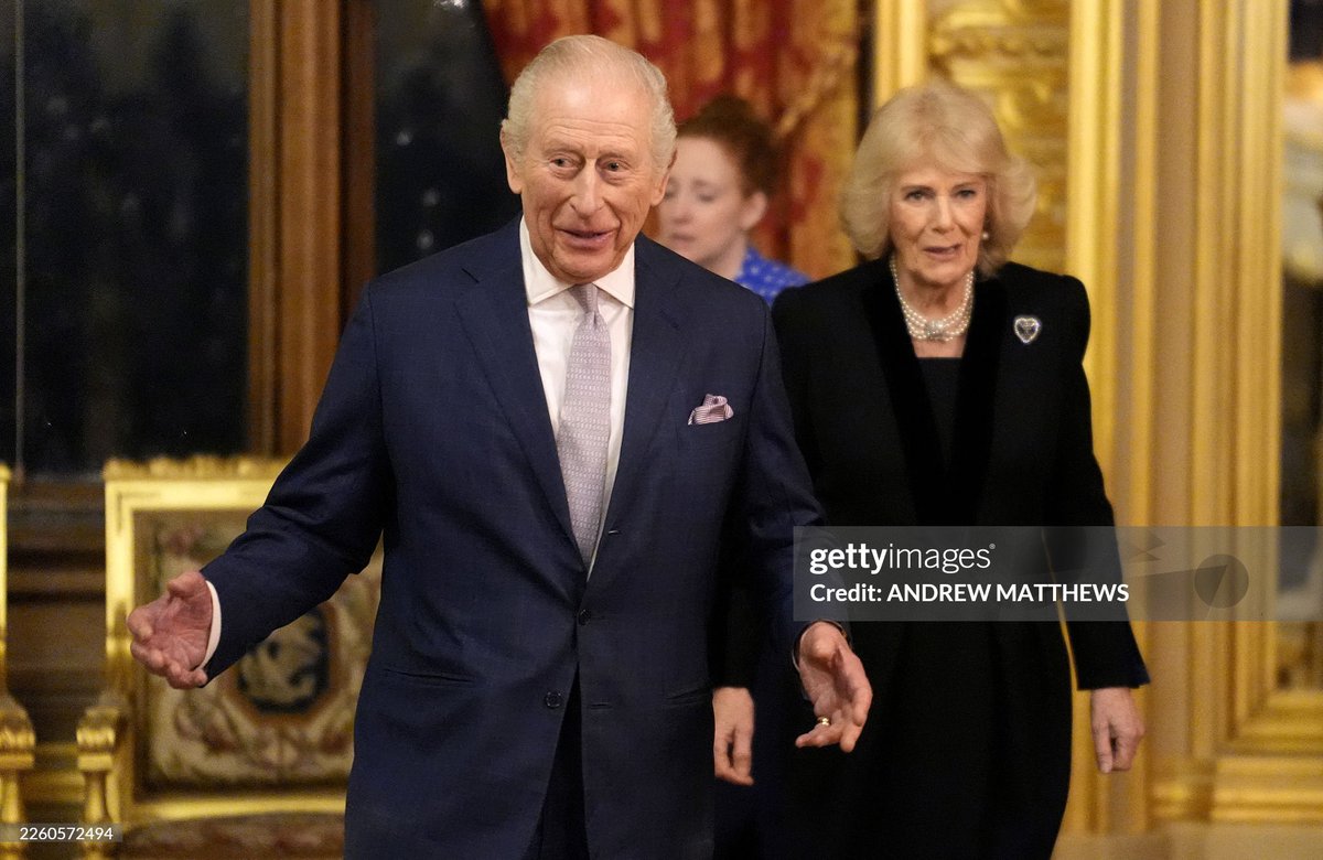 Cathy57600977's tweet image. The King and Queen are looking great🥰🥰