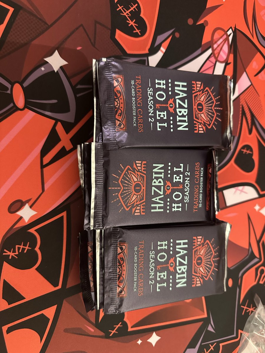 MudkipFan2's tweet photo. My hazbin hotel card are finally arrived let’s goooooo!!!
I will show you the drop in comment 👇
#HazbinHotel https://t.co/FAH3oeLuXo