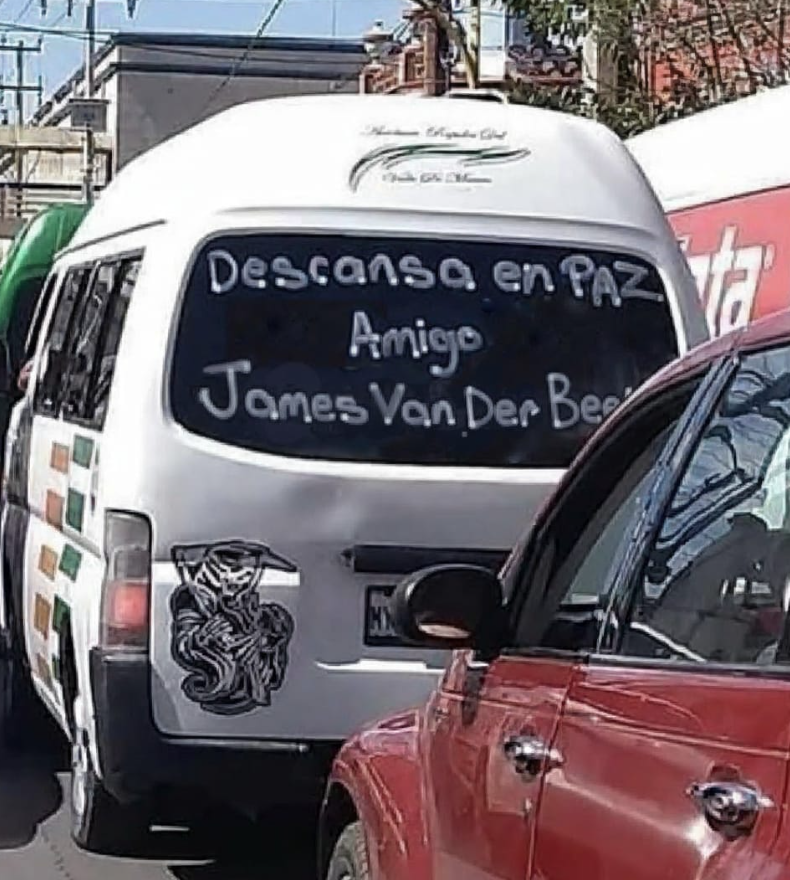 A nombre de la ruta Torres Conalep - Pantitlán Bordo Xochiaca, lamentamos la partida de James Van Der Beek de 'Dawson's Creek'; RIP en INRI 🕊️
