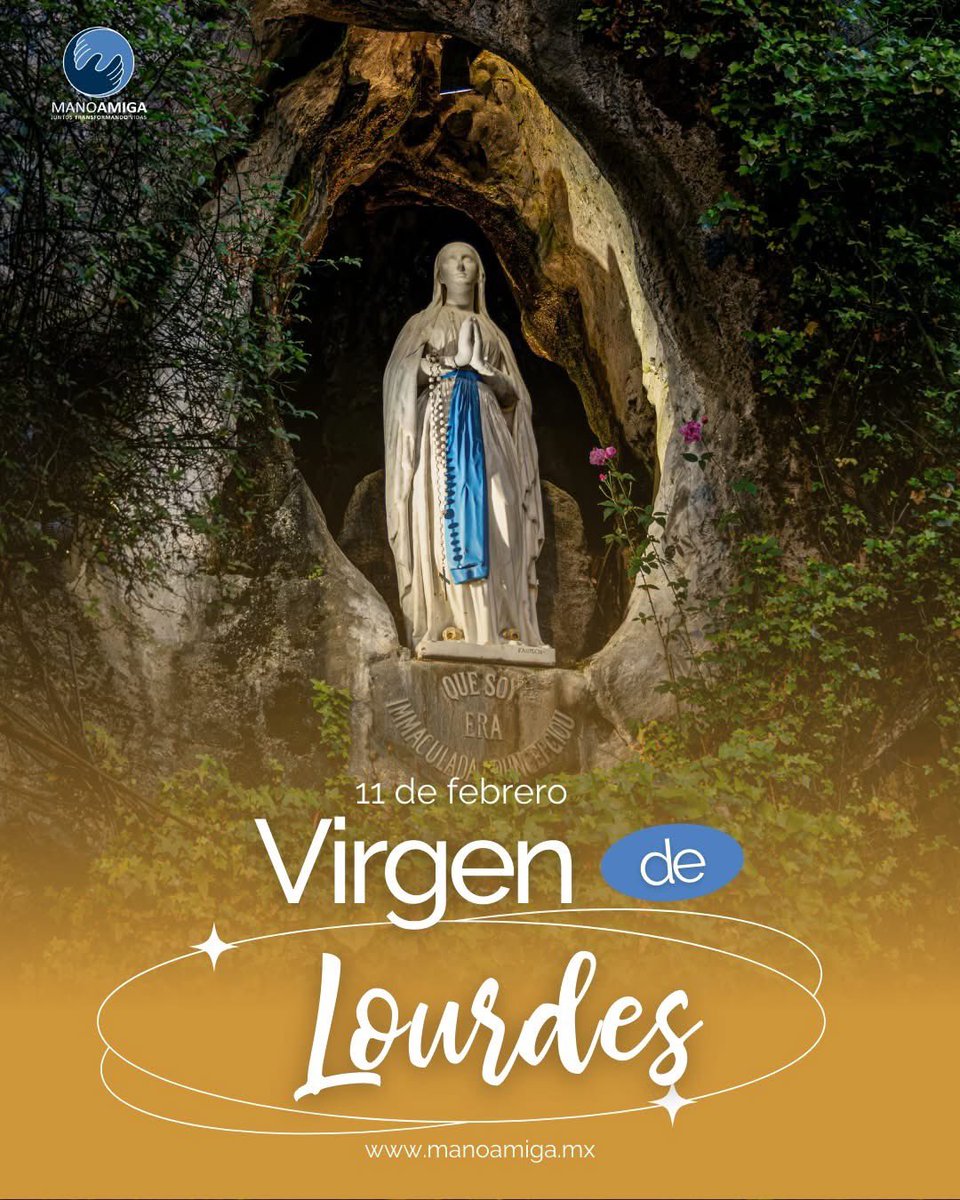 🙏 Virgen de Lourdes, consuelo y esperanza.

Hoy encomendamos a nuestros estudiantes y familias a su protección, pidiendo salud, fortaleza y fe en cada paso del camino 🤍✨

#VirgenDeLourdes