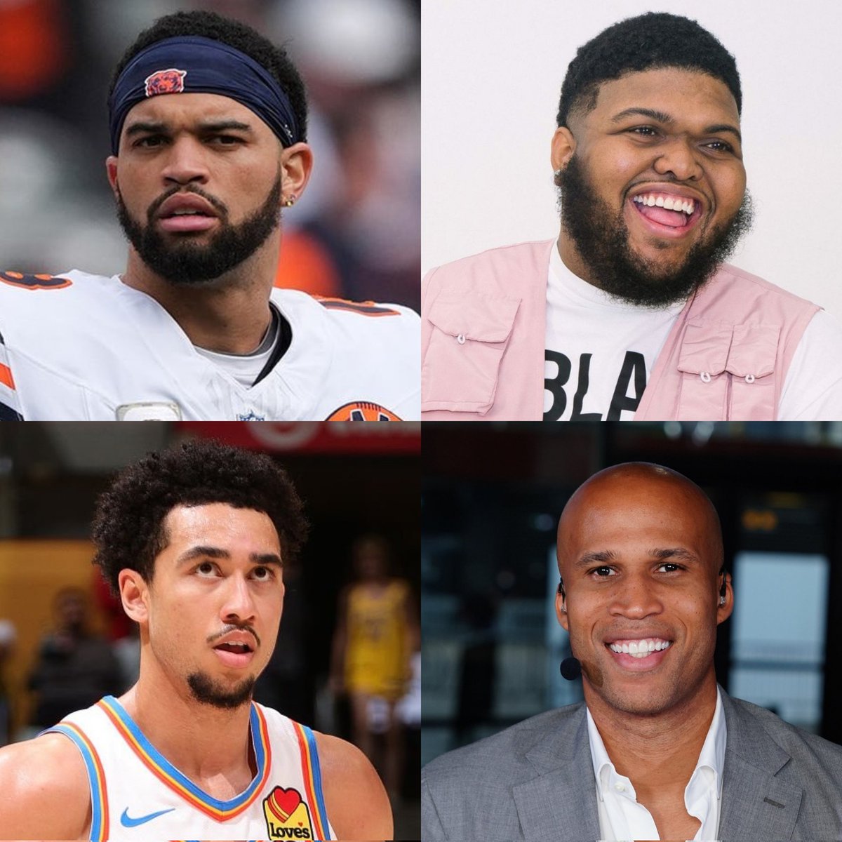 NBAdabad's tweet image. A NBA anunciou os participantes do Torneio de 3 Pontos para celebridades:

– Caleb Williams
– Druski
– Jared McCain
– Richard Jefferson
– PlaqueBoyMax
– Nigel Sylvester
– Cam Wilder

O evento será nesta sexta-feira.