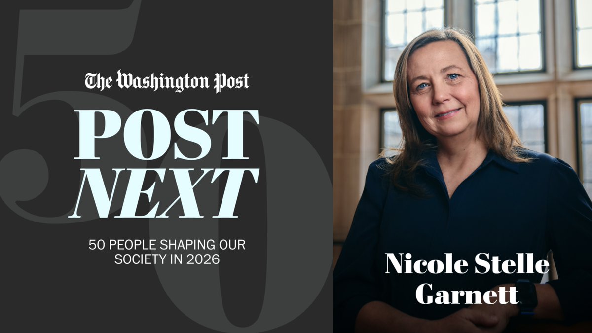 ND Law Professor Nicole Stelle Garnett is featured in <a href="/washingtonpost/">The Washington Post</a>’s newly launched Post Next 50, recognizing individuals whose work is shaping the future. She is highlighted for her work in advocating for publicly funded religious charter schools. Read her profile here: