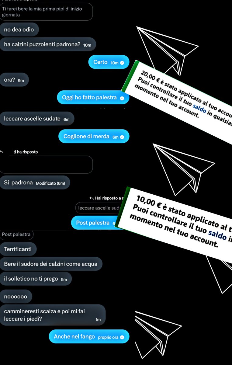 MartyGoddess69's tweet image. E già da ieri a stasera il coglione continua a sganciare per essere sputtanato🤣😈

Questo cane berrebbe anche il sudore dei miei piedi sudati post palestra👣

È proprio un disadattato, è così patetico!
#findom #moneyslave #rubbish #finfet #humanatm #throne #amazonslave #soumiss