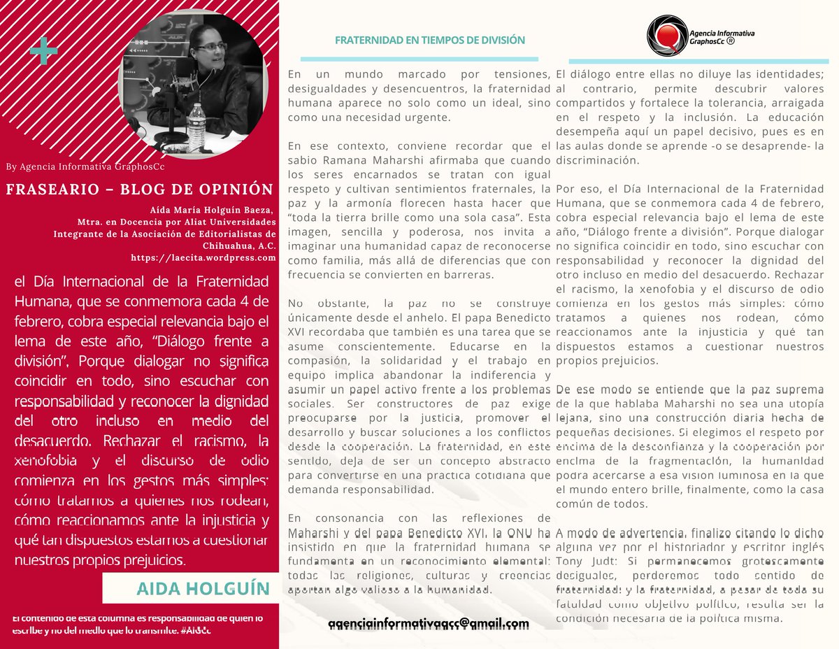 Agencia Informativa GraphosCc tweet media