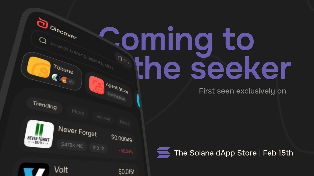 Solana has always been home to Otaku. 

In honor of that, Otaku mobile will be available on Solana Seeker through the Solana dApp store. 

On a solana native phone, you need a solana native wallet.

Launching on February 15th.