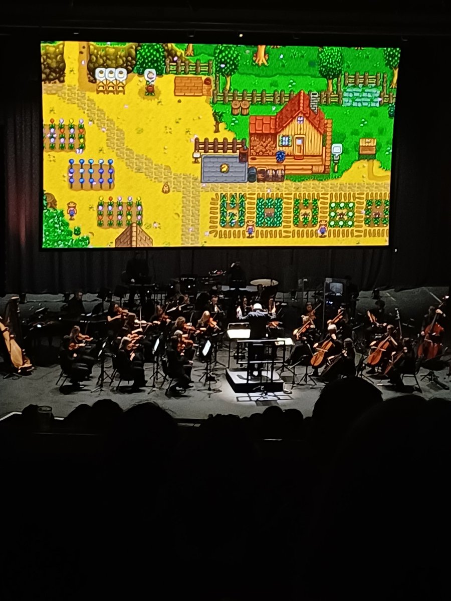 Watching <a href="/StardewConcert/">Stardew Valley: Symphony of Seasons</a> this evening and its beautiful. Loving the adaptation of the music