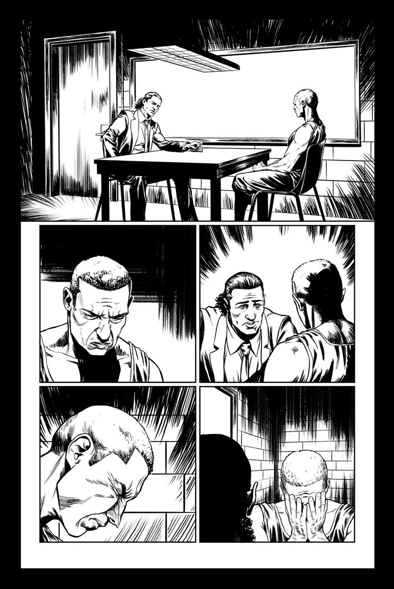 Interior page from ‘Case Files Vol. 1: Murder and Meaning’
Published by David C. Cook.

• Pencils &amp; inks by me.

#ComicArt #comicbook