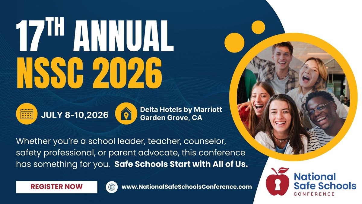 National Safe Schools Conference (NSSC) tweet media