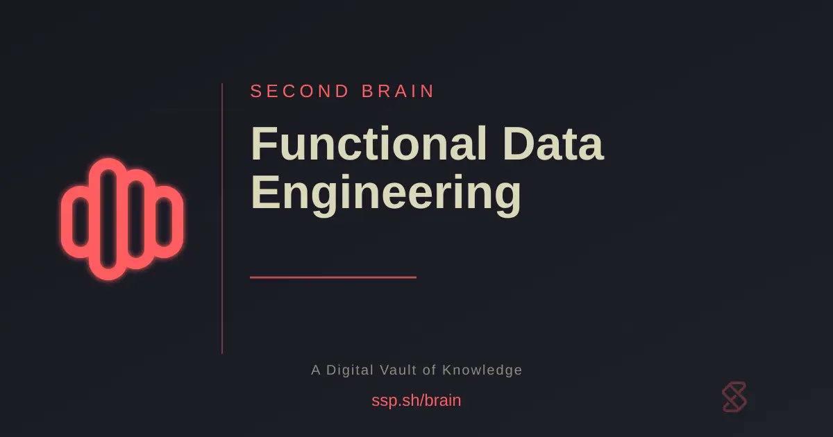 As ETL pipelines grow in complexity and data teams grow in numbers, using methodologies that provide clarity isn't a luxury - it's necessary.

Functional data engineering brings that clarity. Pure functions. No side effects. Safe to re-run.

The choice of patterns directly