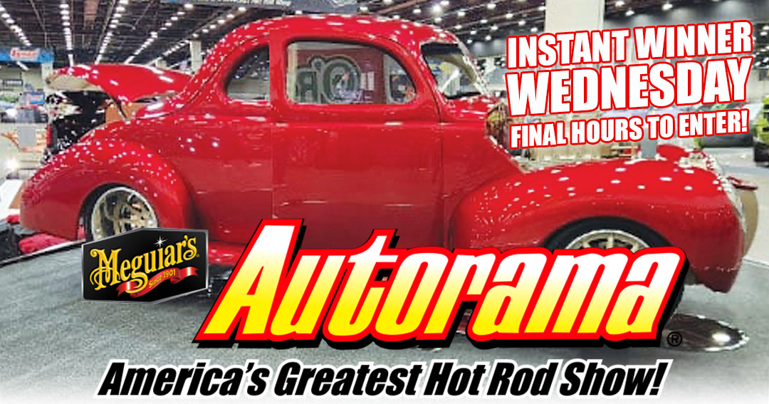 ⏰ FINAL HOURS! 🚗

Don’t miss your last chance to win 4 tickets to the 73rd Annual Meguiar’s Detroit Autorama happening February 27 – March 1, 2026 at Huntington Place!

🎟️ Enter now: candgnews.com/IWW_Autorama_0…