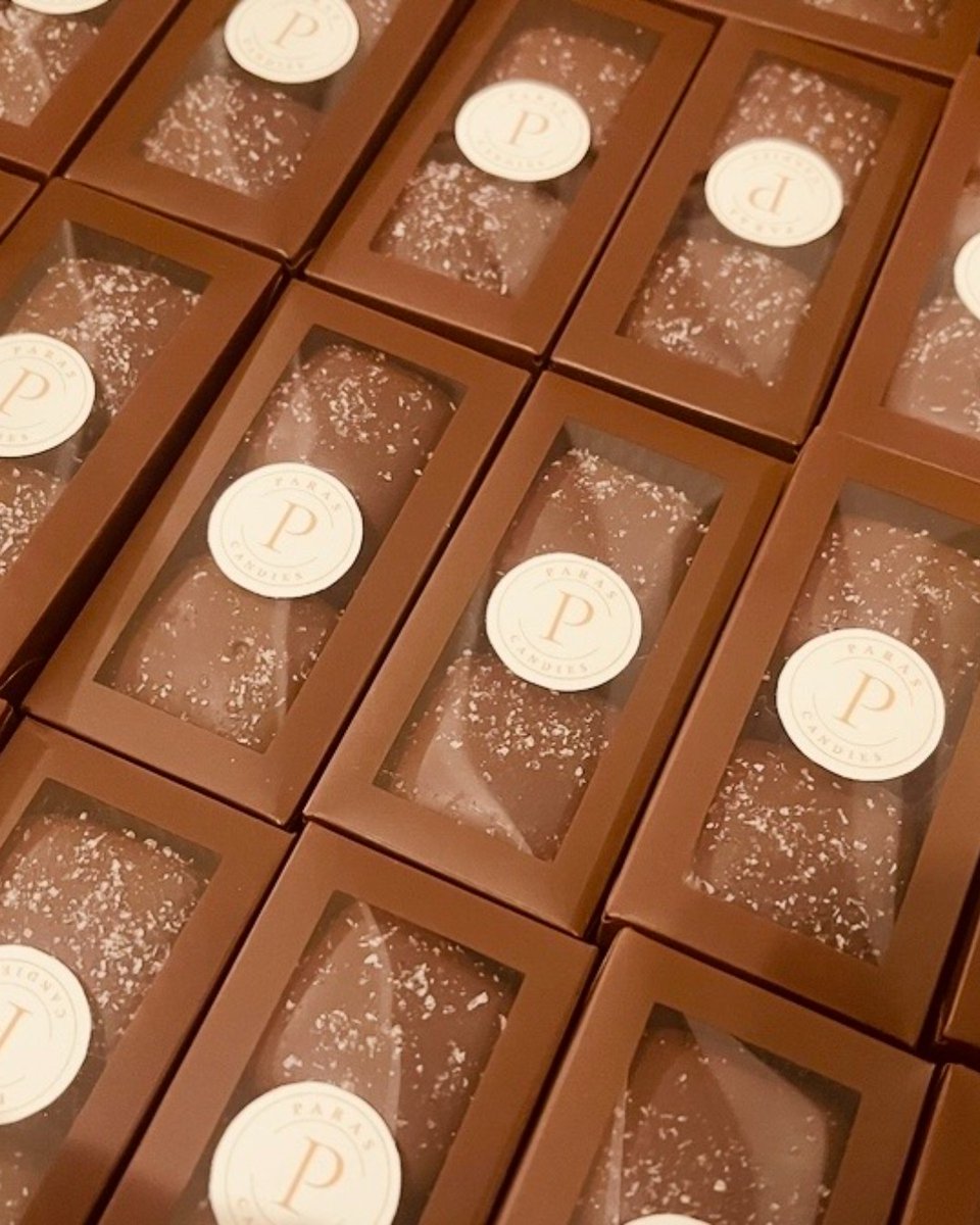 Paras chocolates make Valentine’s shopping a little sweeter. 💘 Find them at Maggie &amp; Stella’s! #MaggieAndStellas #H2P