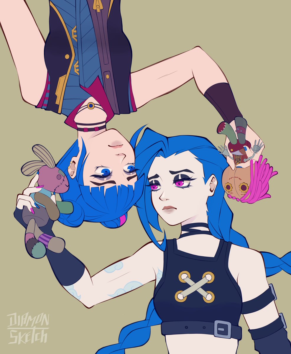DiamonSketch's tweet image. I miss you...

#Jinx #Powder #arcane