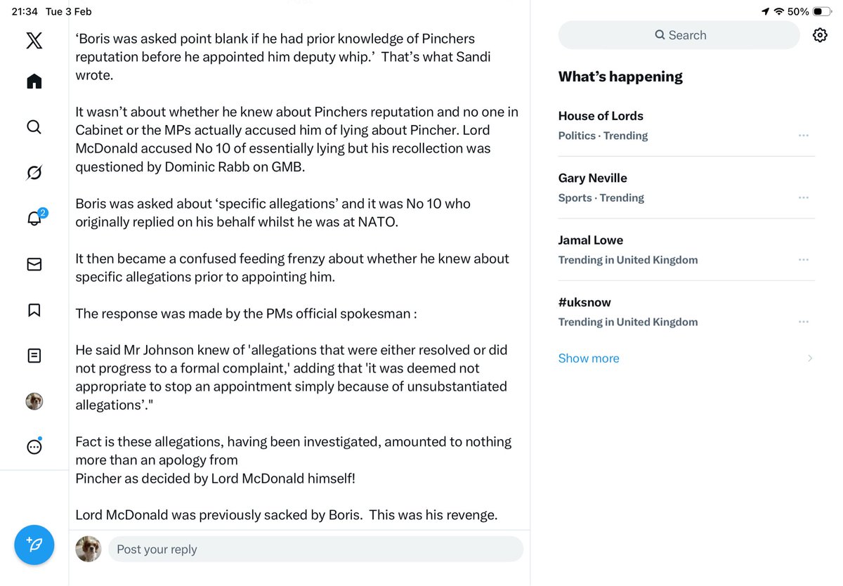 SARAH tweet media