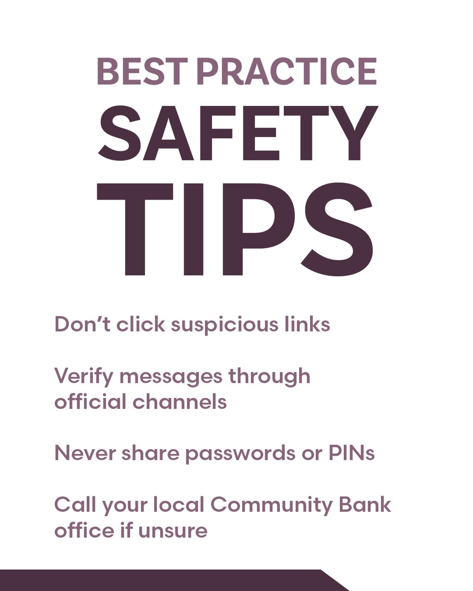 Community Bank tweet media