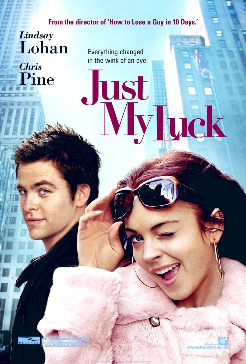 mydeeds's tweet image. Watching #JustMyLuck (2006)