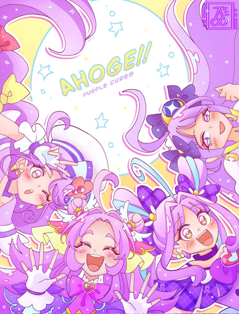 #プリキュア #precure #たんプリ
Collecting ahoge purple cures like it was a treasure!💜✨️