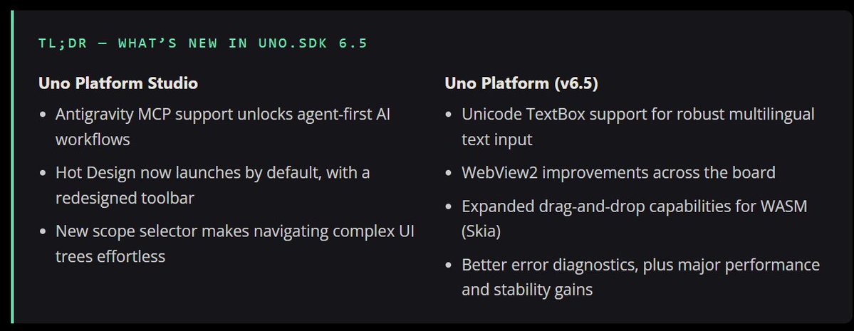 NEW RELEASE ALERT!!

We are staying on the forefront of AI innovation while strengthening the core cross-platform .NET open-source ecosystem.

There is something for everyone in our Feb release👇.