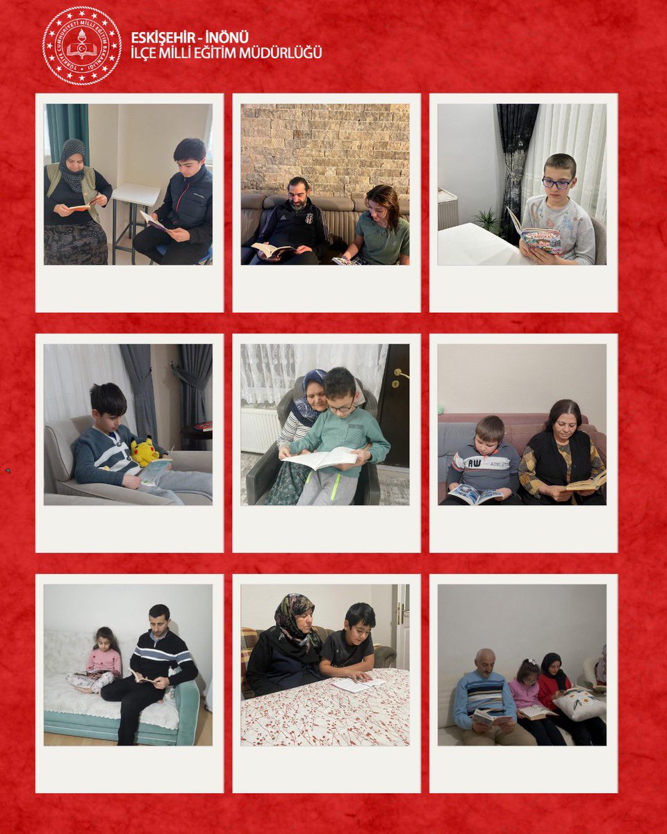 📚 İnönü Okuyor, Aile Büyüyor

Türkiye Yüzyılı Maarif anlayışı doğrultusunda yürütülen projemiz kapsamında, Ekranlardan Uzak Aile Saati ailelerimizin katılımıyla gerçekleştirilmeye devam etmektedir.

Aile, çocuğun ilk ve en güçlü eğitim ortamıdır. Bu anlayışla; okuma kültürünü,