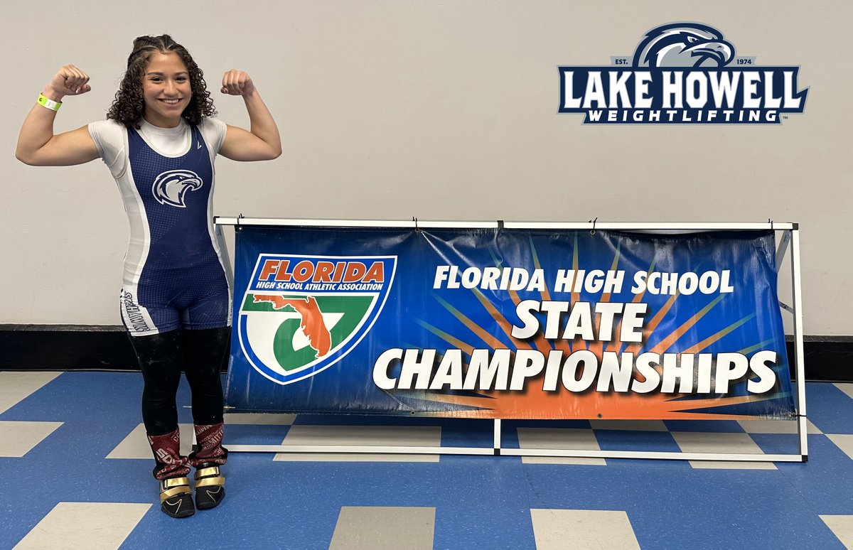 🔷🔹 STATE BOUND SILVERHAWK! 🔹🔷

Mariam Petit is competing TODAY at the FHSAA State Girls Weightlifting Championships! 💪🏽🏋🏽‍♀️ Hard work. Dedication. Silverhawk pride. Let’s show her our support as she takes the biggest stage!

#SilverhawkStrength #LakeHowellAthletics