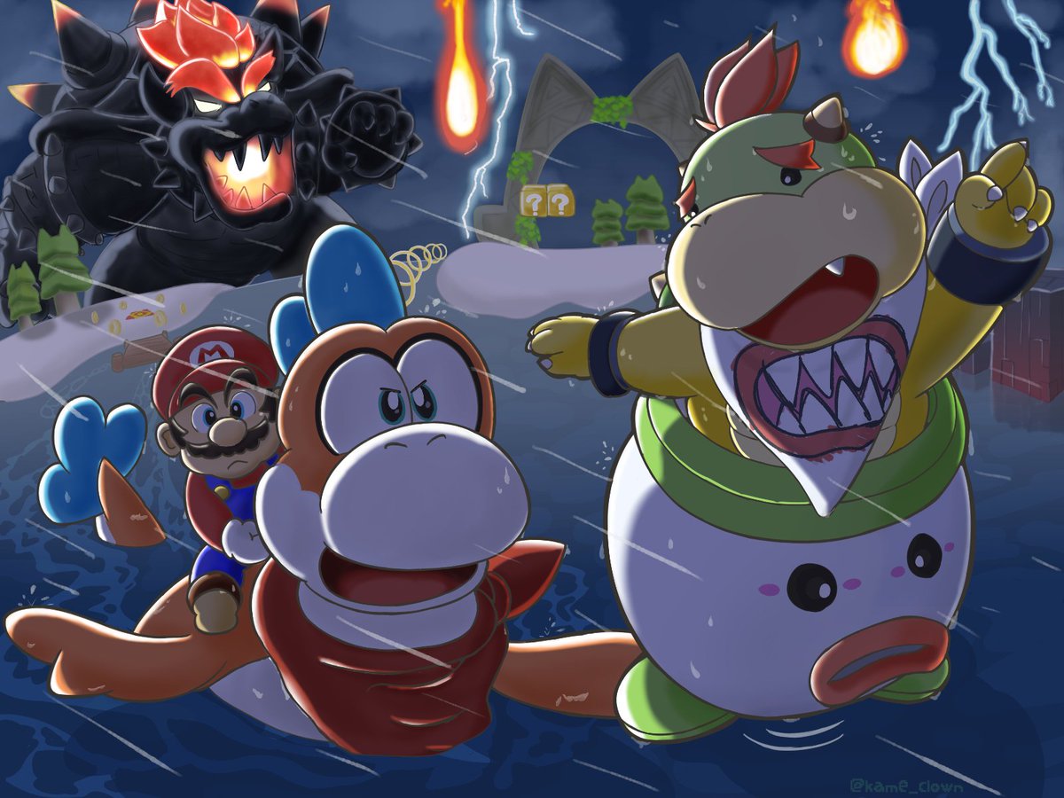 フューリーワールド5周年おめでたい！の再掲です！
#BowsersFury