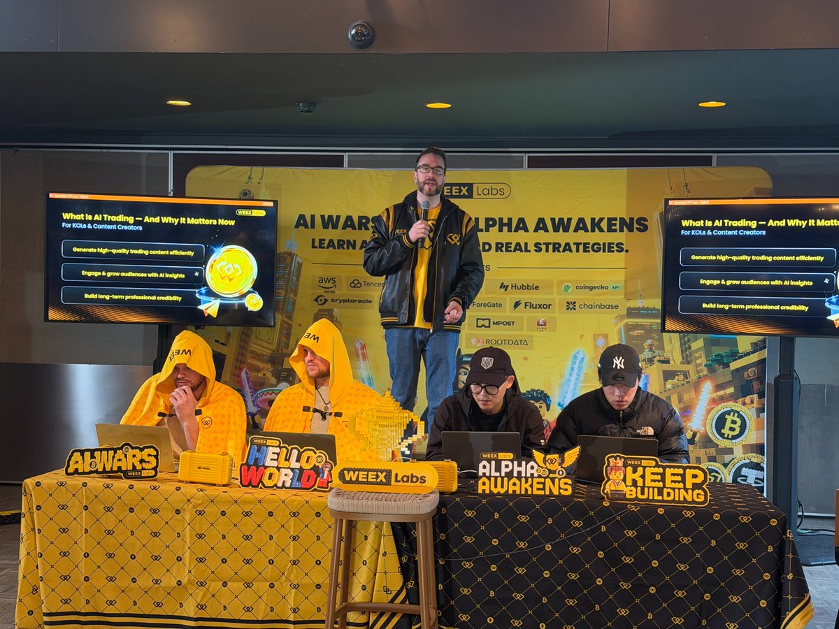 🇳🇱 AMSTERDAM : LA GRANDE FINALE EST ARRIVÉE ⚔️

Le Hackathon WEEX aux Pays-Bas atteint son apogée. Les stratégies d’IA s’affrontent en direct. Qui dominera le marché ?

🔮 TA PRÉDICTION PEUT TE FAIRE GAGNER :

1️⃣ Suis <a href="/WEEX_French/">WEEX_French</a>, RT &amp; Like 🔄❤️

2️⃣ Commente : Qui sera Top 1 ce