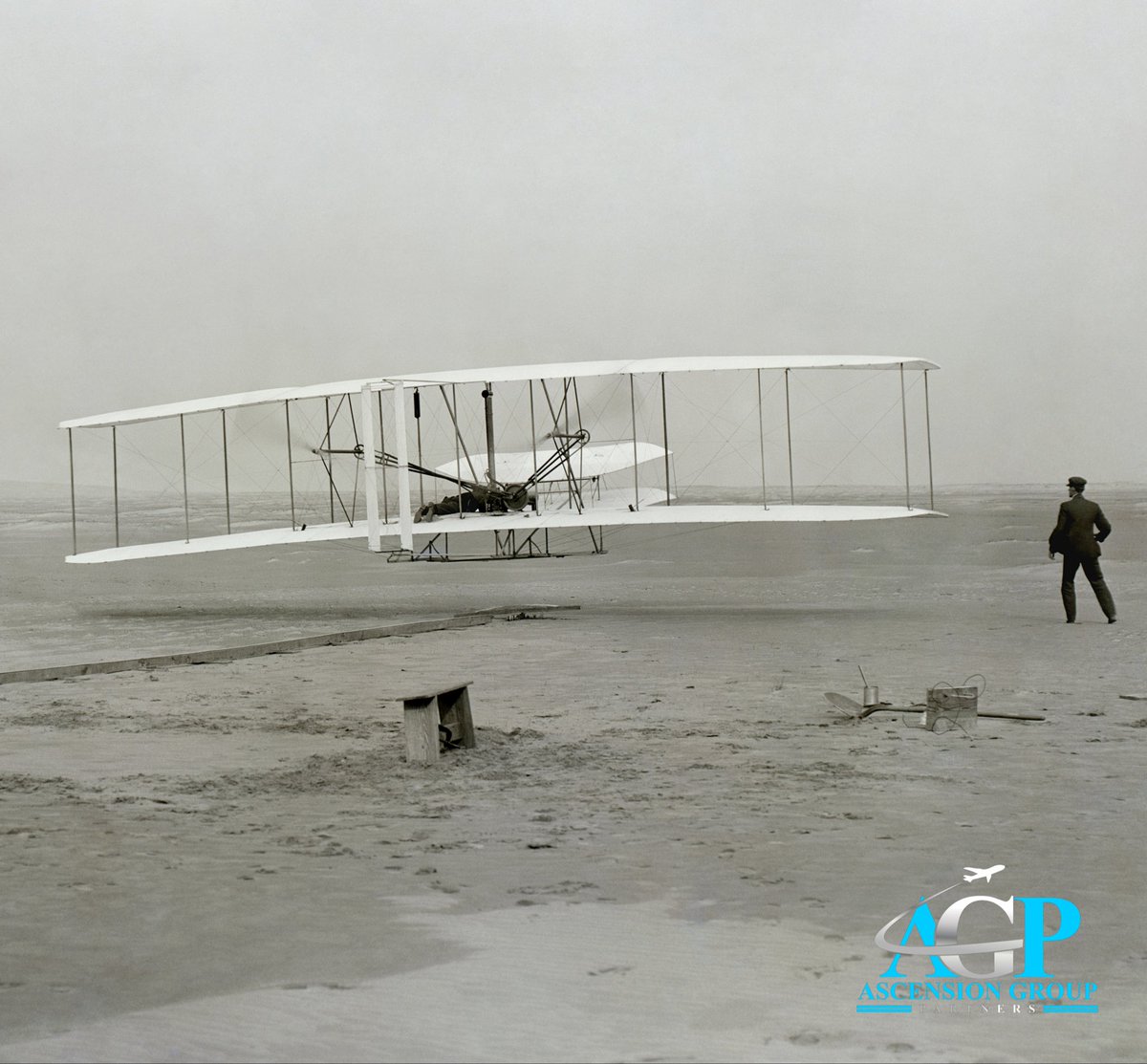 AGPAviation's tweet photo. Aviation began with invention.

From the Wright Brothers to today’s infrastructure and systems, progress has always started with an idea. 💡

📸: History in HD https://t.co/sUOFDhwcua