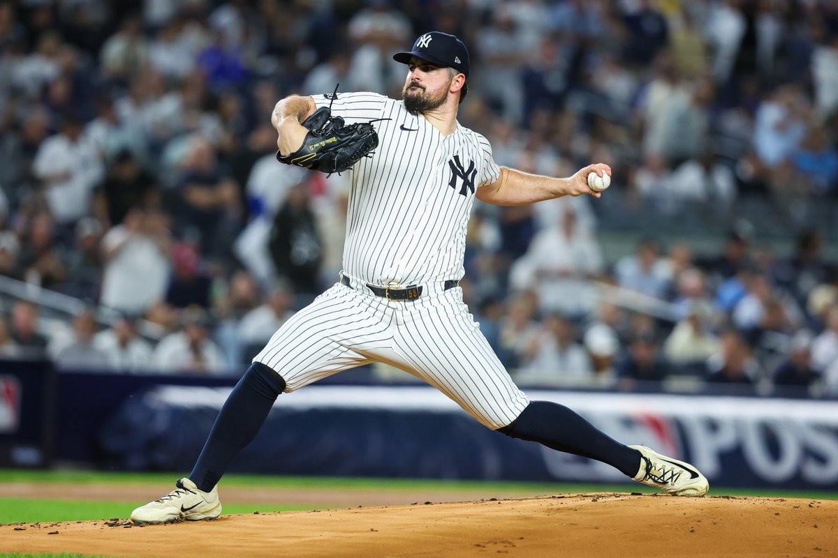 Aaron Boone says both Carlos Rodon isn't too far behind from the start of the season.

Boone also noted that Gerrit Cole could potentially get into some game action by the end of spring.

HUGE NEWS.

#Yankees