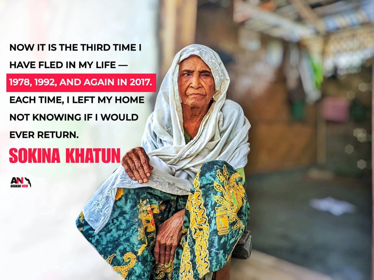 Shawfique5's tweet image. #Thirdtime refugee life has been passing.
 An elderly #Rohingya woman reached #110s years and 3 times refugee in #Bangladesh.
Come and meet to learn more about Rohingya's Life
@hrw @amnestysasia @CNNnews18 @AlJazeera