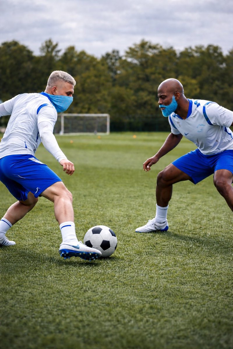 Locked in. Focused. Ready for the battle. ⚽🔥
One goes forward, one stands firm — the duel before the moment that changes everything.

#GameOn #FootballMindset #OneVsOne #TrainingDays #LockedIn #EAFC26 #proclub