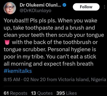 Yariba women are the least attractive and desirable women. Dirty, ugly and disgusting. Body odour is natural endowment to yariba women. I didn’t make it up. Even the colonists confirmed the same thing.