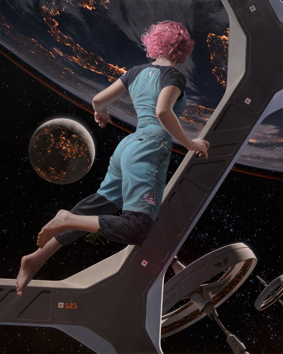 BryanLarsenArts's tweet photo. A lot of talk about cities on the moon this week…and I am here for it! https://t.co/GlTsE0VFFC