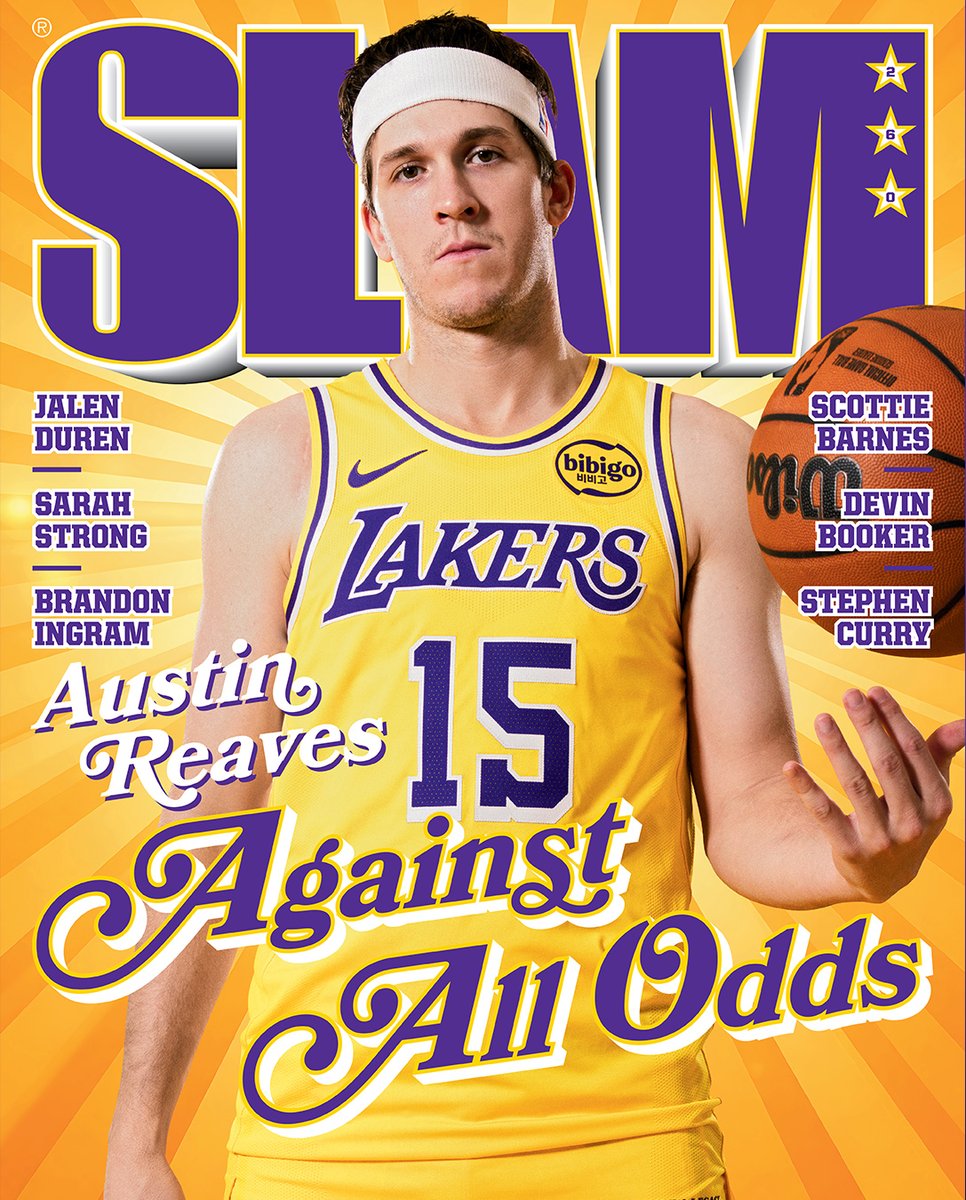 Austin Reaves went west to chase his dreams and struck Laker gold. This is the story of a zero-star recruit from small-town Arkansas who went undrafted and turned self-belief into a Hollywood story. The Lakers guard covers SLAM 260. 

🌴 slam.ly/lakers
