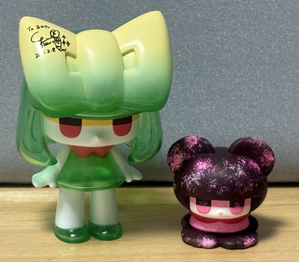 ワンフェスにて⑤ タカハシユリさん(@uriuriy )の ・チヨコ クリーム