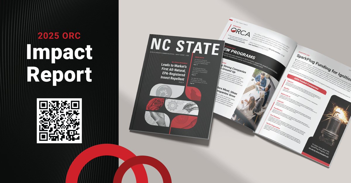 NC State Office of Research Commercialization tweet media