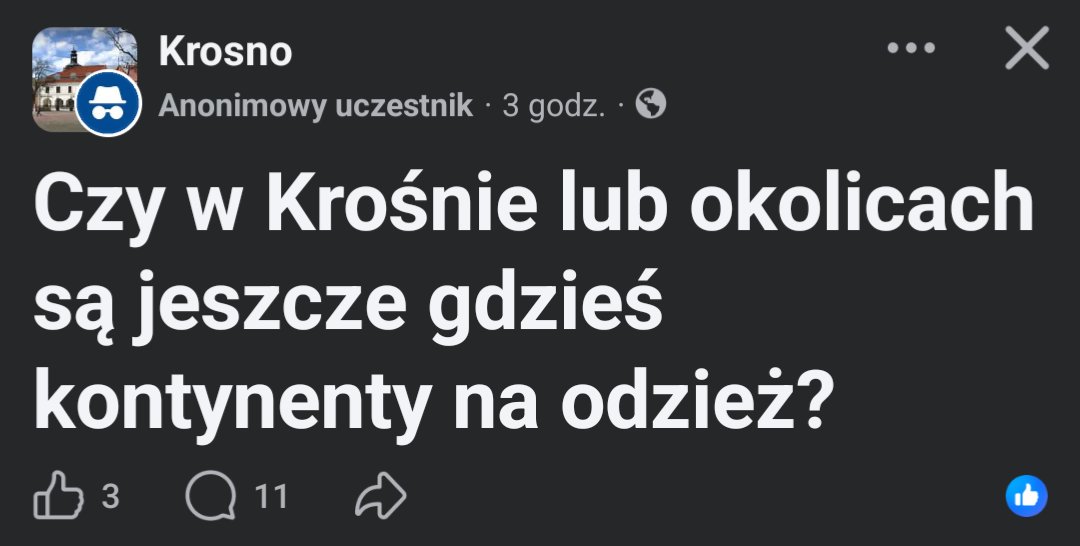 Koleś musi mieć w opór tych ciuchów do oddania, skoro całego kontynentu potrzebuje