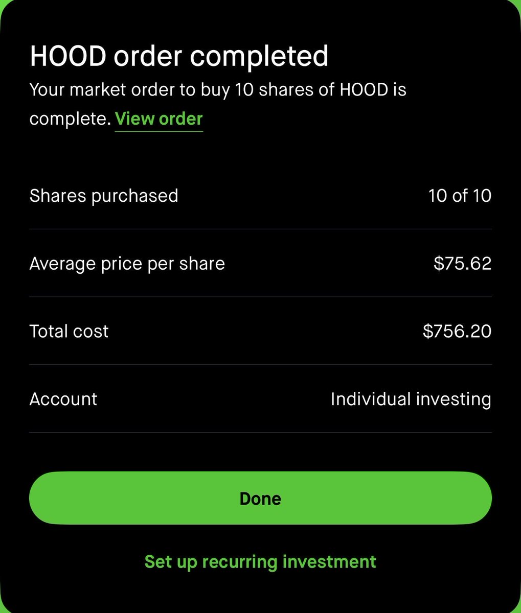 seboptions's tweet photo. I am starting a small position today for my main account portfolio.

$HOOD https://t.co/uhLRNVcGfp