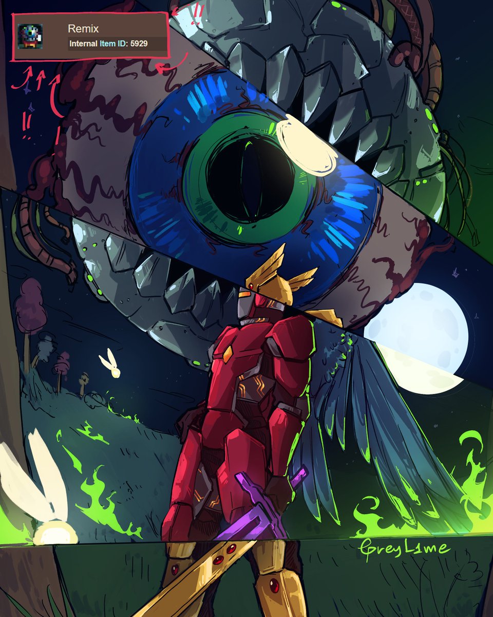 Fun fact: you can now get this painting in terraria!!