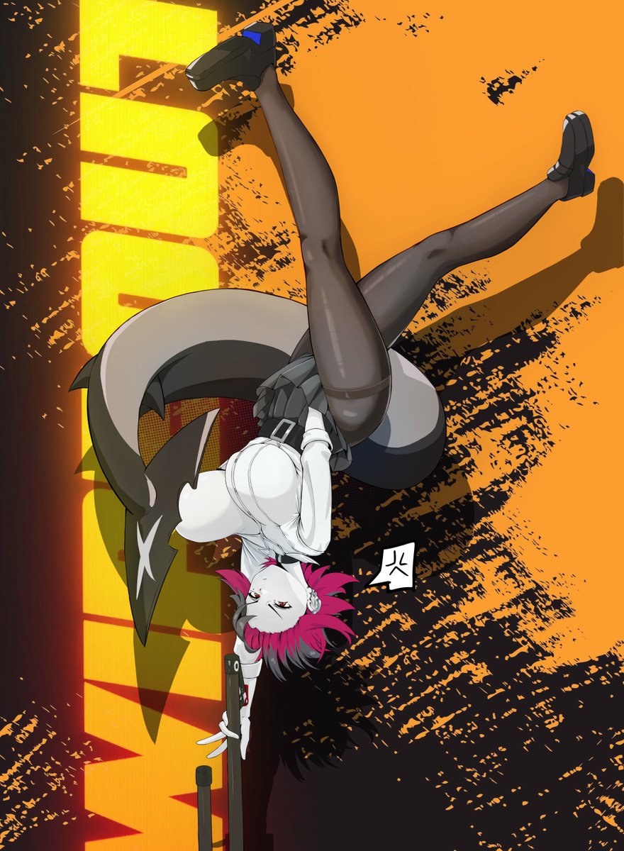 Ellen Joe's school uniform really isn't suited for work, after all🦈

 #zzzero #ゼンゼロ #EllenJoe #ZenlessZoneZero