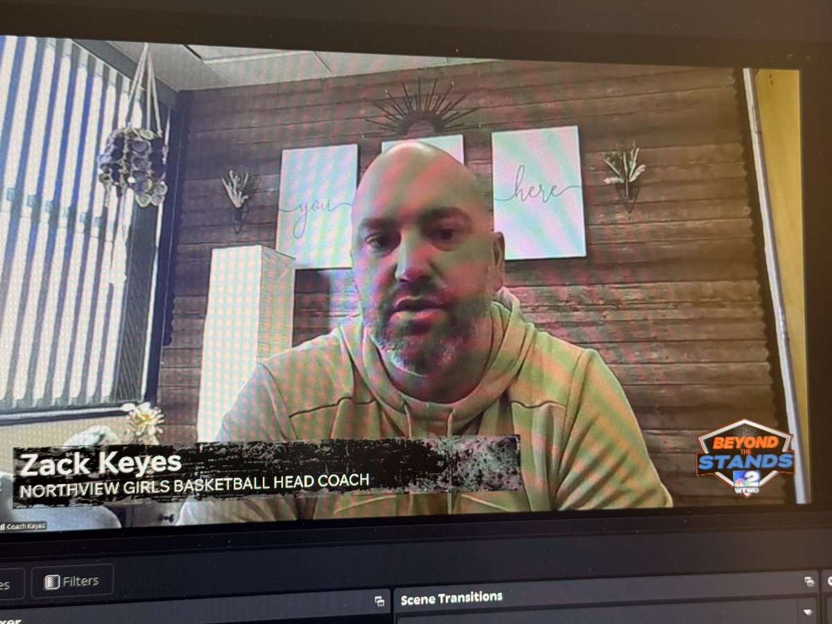 RickSemmler's tweet photo. Northview girls basketball coach Zack Keyes was my latest visitor for Beyond The Stands. Coach talked about his Knights winning back to back sectional titles for first time in program history. Coach also said his team is prepared and ready to bring home their first regional title https://t.co/w15A0pwoAA