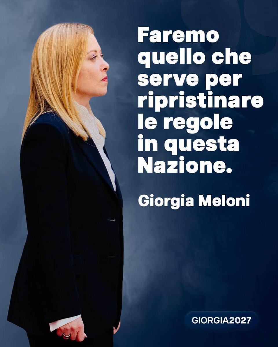LA REGOLARITA GOVERNO E DELLA GIUSTIZIA EQUIVALE ALLA LIBERTÀ E RESPONSABILITÀ 
Giancarlo Modarelli Kontakt  
Il banditello rossonero artista  
Artisticamente G.M.2026 
Il governo Meloni è "Regulator" e responsabile della legge per ciò libero di intendere e volere?