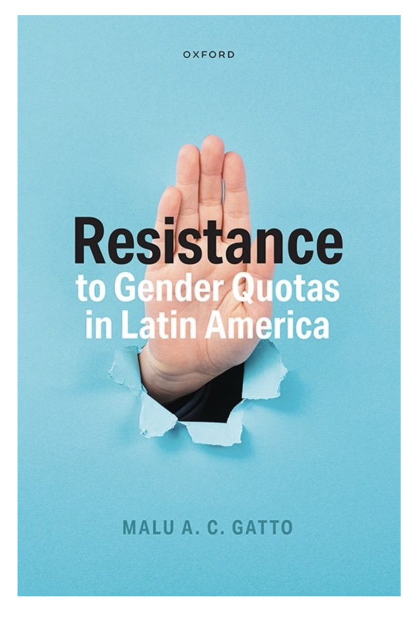 Gender Quotas in Latin America

This <a href="/OUPAcademic/">Oxford Academic</a> book by Malu Gatto explains why gender quotas have successfully diffused throughout Latin America despite resistance by incumbents. It uses experimental, quantitative, and qualitative data.

Open Access: academic.oup.com/book/59749?sea…