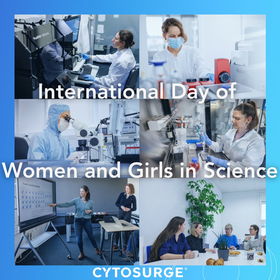cytosurge's tweet photo. On #WomenAndGirlsInScienceDay, @UN and @UN_Women call for "Inclusive Futures." π
At Cytosurge, we live this: 50% Women. 50% Men. 100% Science. π§¬
Together, we drive the #SameCell Revolution. To the women on our team and in labs worldwide: Thank you for redefining whatβs possible. π
#IDWGIS2026 #FluidFM #STEM #GenderEquality #WomenInScience