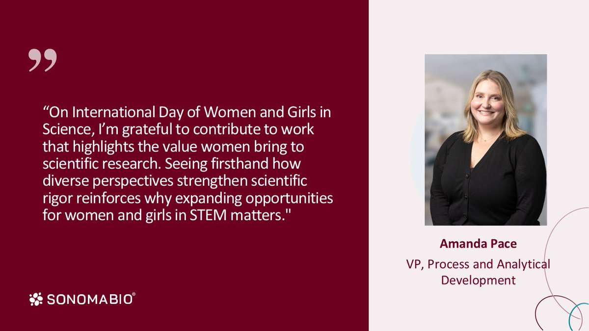 sonomabio's tweet photo. On International Day of Women and Girls in Science, we celebrate the talented women at @SonomaBio whose expertise, curiosity, and leadership help drive our research forward.

To all #WomenInSTEM, thank you for advancing science through expertise, dedication, and collaboration. https://t.co/O0USTNJhVC