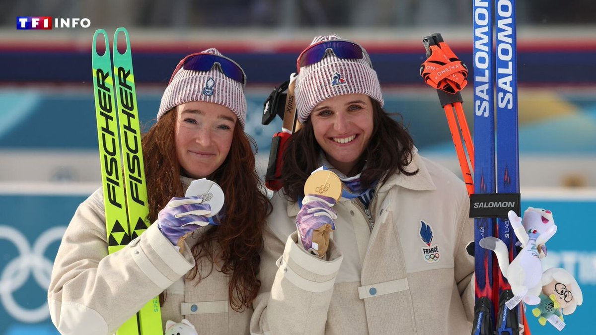 TF1Info's tweet photo. JO 2026 : les biathlètes Julia Simon et Lou Jeanmonnot font coup double sur l'individuel féminin
➡️ https://t.co/HP5JdZhiFs https://t.co/HNoZOrLBTC