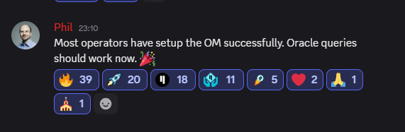 Oracle Machines are here! 🔥🔥🔥
They’re live! 
A key upgrade of the Qubic blockchain is already in motion!
Bravo, team! #QUBIC
The revolutionary technology has launched right on schedule!
Next- DOGE and the moon!
LEEEEEEEET’S GOOOOOOOOOOOO 🚀
$QUBIC