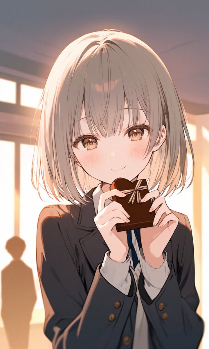 yourself_life's tweet photo. #PixAIValentine2026 　#PixAI

🍫その一歩のための甘さ　

💕甘いチョコに、
ちょっとだけ勇気を混ぜました。
放課後の光が背中を押してくれるなら、今日はちゃんと、あなたに渡せる気がする。

@PixAI_Official https://t.co/YxZ1SZasrR