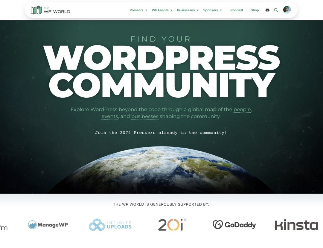 The WP World tweet media