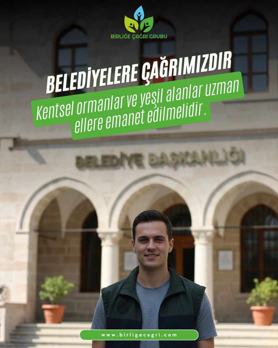OMOBirligeCagri's tweet photo. YEREL YÖNETİMLERE AÇIK ÇAĞRIMIZ!

Çevre yönetimi; yalnızca iyi niyetle ya da sloganik söylemlerle değil, bilimle, planlamayla ve uzmanlıkla yürütülmek zorundadır.

Kentler büyüyor, iklim krizi derinleşiyor.
Bir tarafta artan orman yangınları, diğer tarafta yeşil alanlar üzerindeki insan kaynaklı baskılar her geçen gün ağırlaşıyor.

Bu tablo karşısında çevre yönetimi; günü kurtaran yaklaşımlarla değil, bilimsel esaslara dayalı, bütüncül ve uzmanlık temelli politikalarla ele alınmalıdır.

Birliğe Çağrı Grubu olarak; Meslektaşlarımızın kamusal alandaki varlığını ve karar mekanizmalarındaki etkinliğini güçlendirmeyi temel sorumluluğumuz olarak görüyoruz.

Yeni dönemde;

👉 Belediyelerde orman, orman endüstri ve ağaç işleri endüstri mühendislerinin istihdamı için her platformda kararlı bir mücadele yürüteceğiz.
👉 Kentsel ormanların ve tüm yeşil alanların bilimsel esaslarla yönetilmesini savunacağız.
👉 İklim kriziyle mücadelede, yangın yönetiminde ve ekosistem planlamasında meslektaşlarımızın aktif ve yetkin biçimde görev alması için çalışmalarımızı ısrarla sürdüreceğiz.

Toprağımız Bir, Yolumuz Bir!

#BirliğeÇağrı