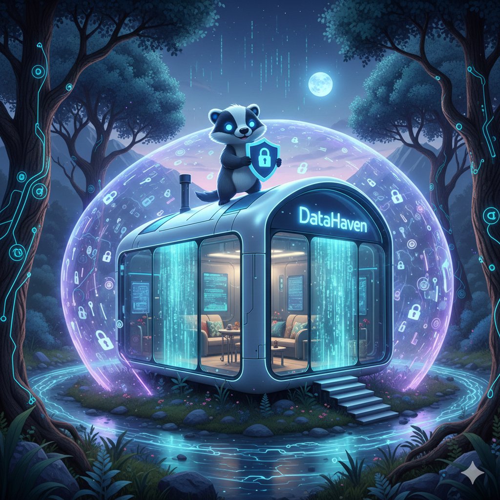 I designed my shelter as a secure archive with clean sections and layered privacy. It represents clarity, resilience, and control over my digital life. No chaos, no noise—just intentional structure. <a href="/DataHaven_xyz/">DataHaven 🫎</a>