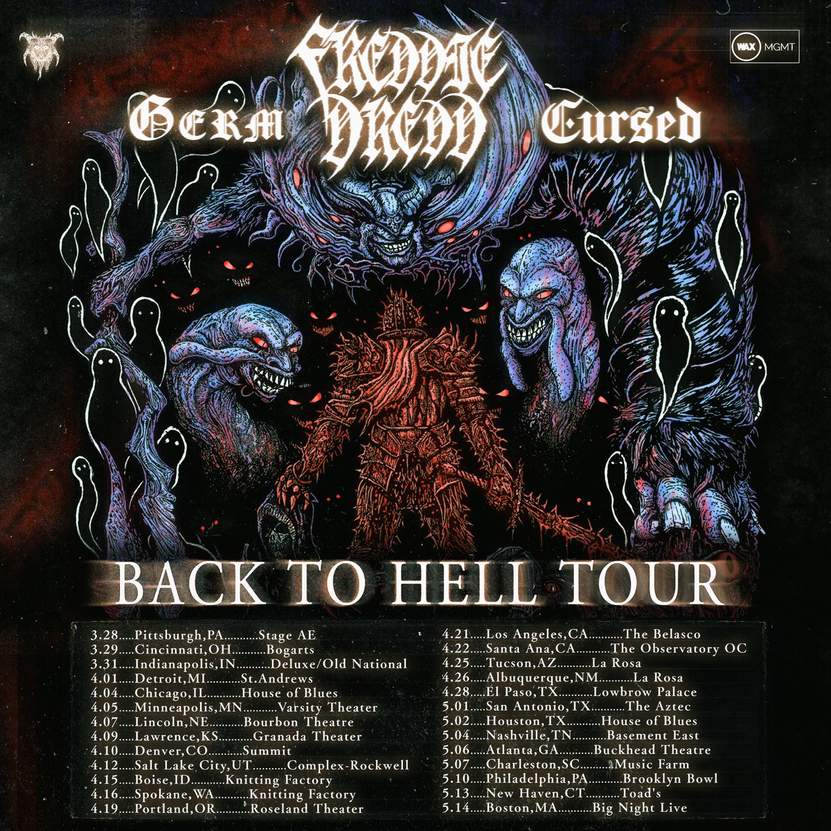 GOING BACK TO HELL

PRE SALE TOMORROW 10 AM

BE READY